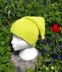 GARDEN GNOME SUPERFAST SLOUCH HAT KNITTING PATTERN - MADMONKEYKNITS