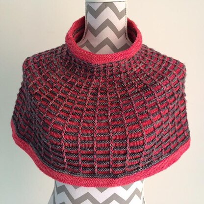 Slip stitch capelet