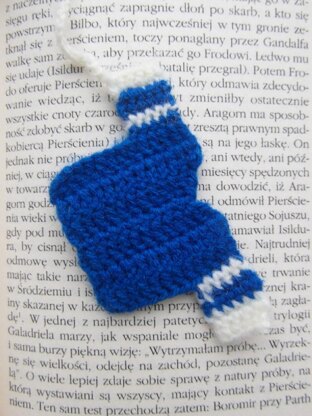 Unraveled sheep bookmark