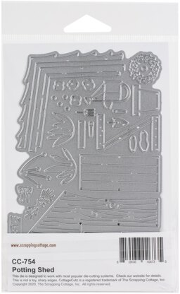 CottageCutz Dies - Potting Shed 3.4"X3.9"