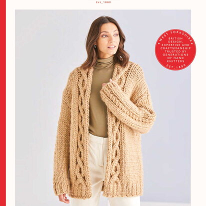 Jacket with Dropped Shoulders in Sirdar Adventure - 10185 - Downloadable PDF