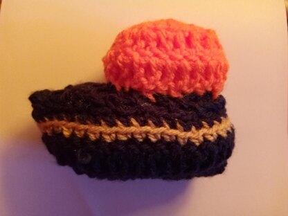 Mini crochet lifeboat
