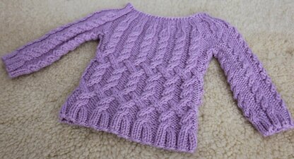 Dancing Cables Sweater