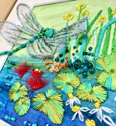 Rowandean Emperor Dragonfly Embroidery Kit