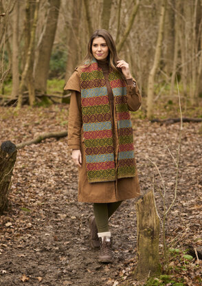 Najdi Scarf in Rowan Moordale - Downloadable PDF