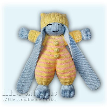 Sleeping Bunny Knitting Pattern - knitting pattern