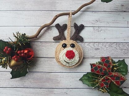 Christmas Reindeer Tree Decoration