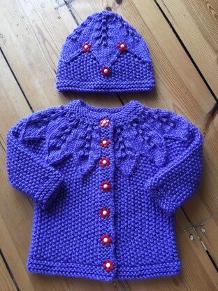 Baby Girls Jacket and Hat