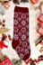Snowflake Flower Stocking
