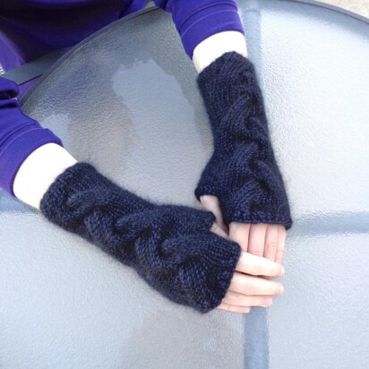 Friday Night Gloves - knitting pattern