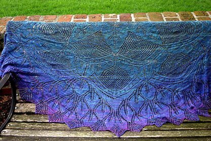 In Dreams Mystery Shawl