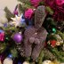 Christmas little cat butt