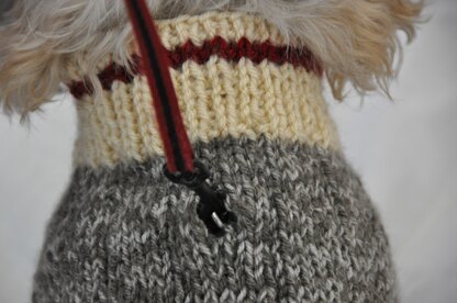 Sock Monkey Dog Sweater