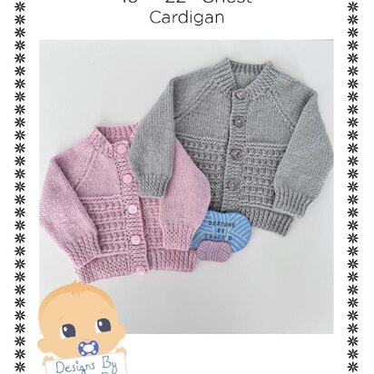 Katie Baby Cardigan 16-22" chest size