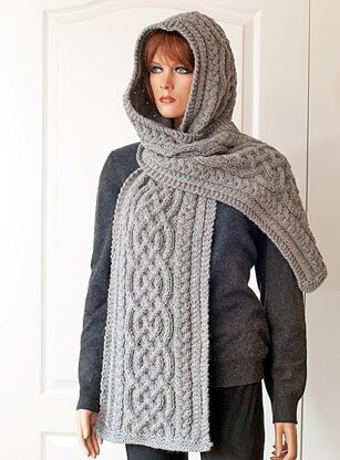 Hooded scarf "Anika"