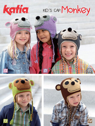 Hats in Katia Kid's Cap Monkey