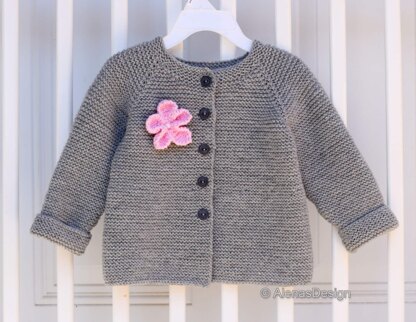 Baby Cardigan with Embellishments 2