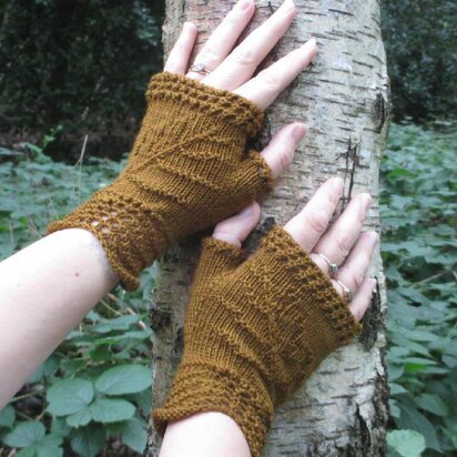 Fossilised ferns mitts