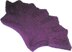 Purple Rotlaub Leaf Collar Shrug