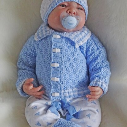George Baby Boy Easy Dk Knitting Pattern