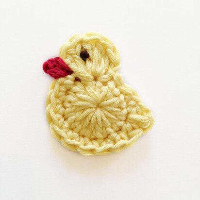 Easter chick duck applique