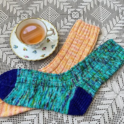 Spring Flowers Socks