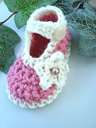 Pink Posh Booties | Crochet Pattern 159