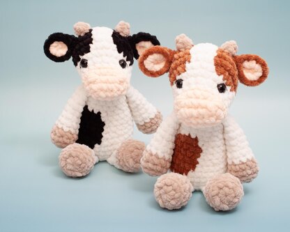 Cow Crochet Pattern – Amigurumi Plush Toy