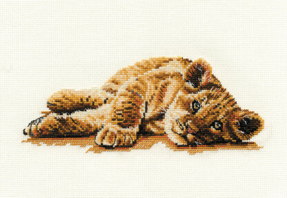 DMC Mischief 14 Count Cross Stitch Kit - 20cm x 10cm 