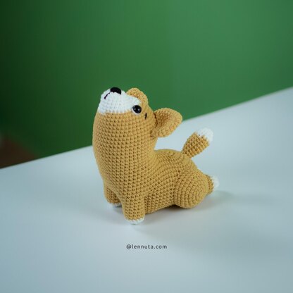 Yoga Dog Amigurumi