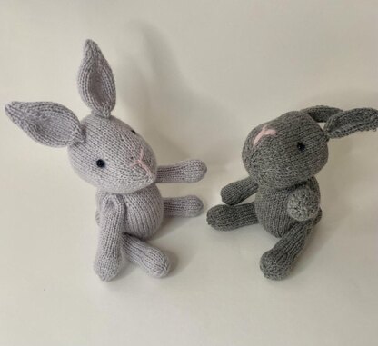 Rabbit knit toy