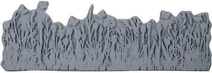 Creative Expressions Sentimentally Yours By Phill Martin Pre-Cut Rubber Stamp - Enchanting Tulips