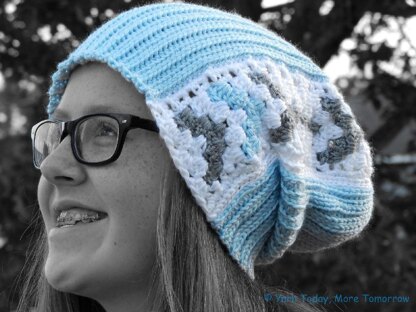 "Boho Chic" Mosaic Slouch