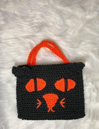 Black Cat Treat Bag