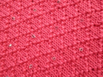 Beaded Lattice Stitch Jumper