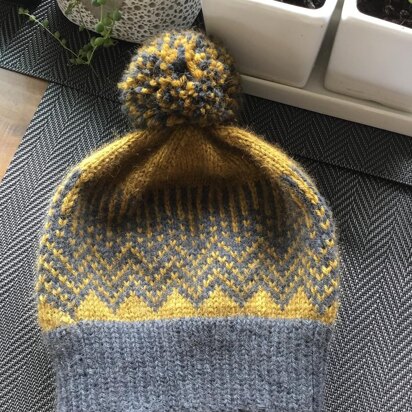 Peaks of Winter - knitting pattern