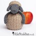 Knitting Sheep Chocolate Orange Cover