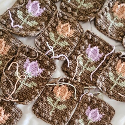 Spring Tulips Blanket