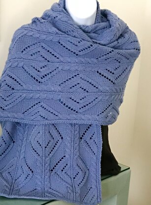 Blue Sunderland Wrap