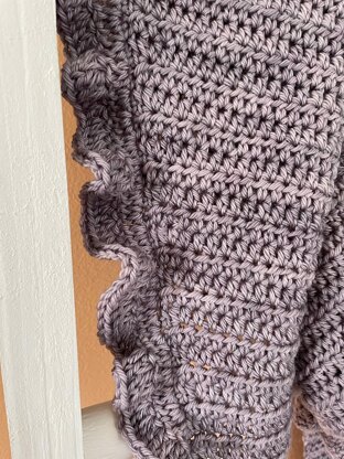 Provence Ruffled Shawl