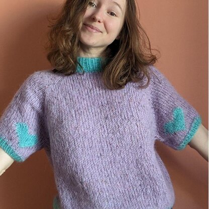 Câlin: The Cozy Raglan Short Sleeves sweater