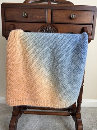 EASY KNIT Baby Blanket