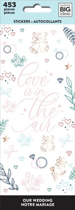 Happy Planner Sticker Sheets 8/Pkg - Wedding, 453/Pkg