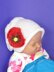 Baby Poppy Flower Slouch Hat