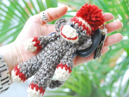 Tiny 2024 sock monkey