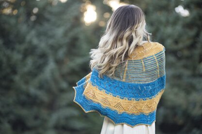 Puget Sound Shawl