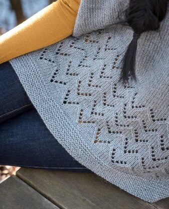 Camden Hills Poncho in Berroco Ultra Wool - Portfolio4 - Downloadable PDF