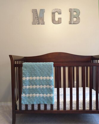 Meadow Baby, Crib or Lapghan Blanket