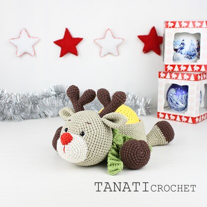 Crochet Pattern - Night light Deer/Projector star