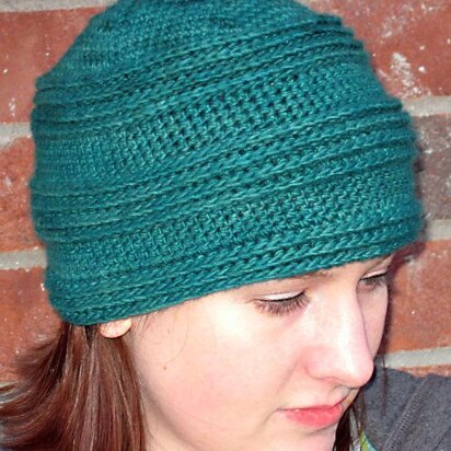 Horizontal Ribbed Beanie